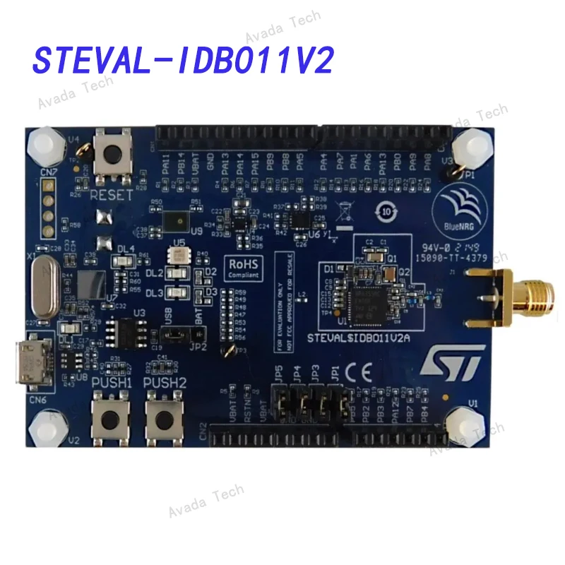 

Avada Tech STEVAL-IDB011V2 Evaluation platform based on the BLUENRG-355MC system-on-chip