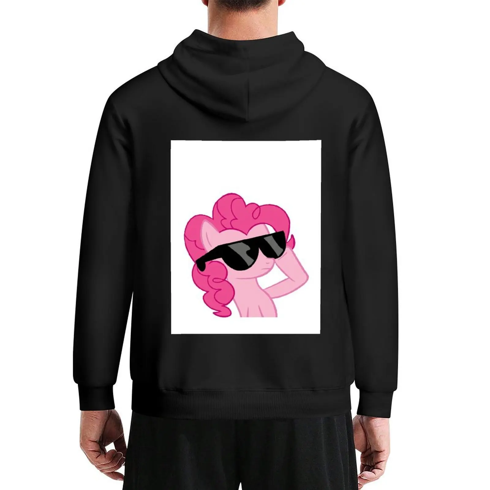 

pinkie pie is cool Hoodie men's sweat-shirt set men clothing japanese style men wear tracksuit men