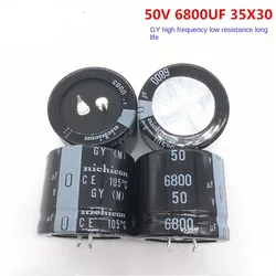 1PCS-20PCS 50V6800UF 35X30 Nichicon Elektrolytische Condensator 6800UF 50V GY Hoge frequentie lage weerstand