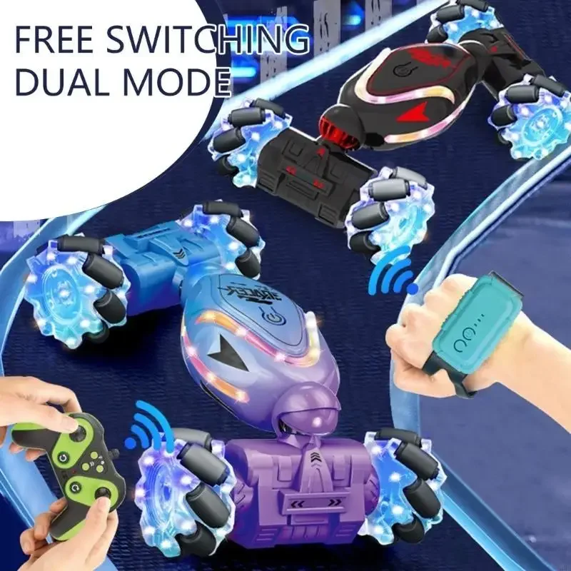 

LED Equipped All Terrain Remote Control Drift Car with Shockproof Design Portable Body 15UB