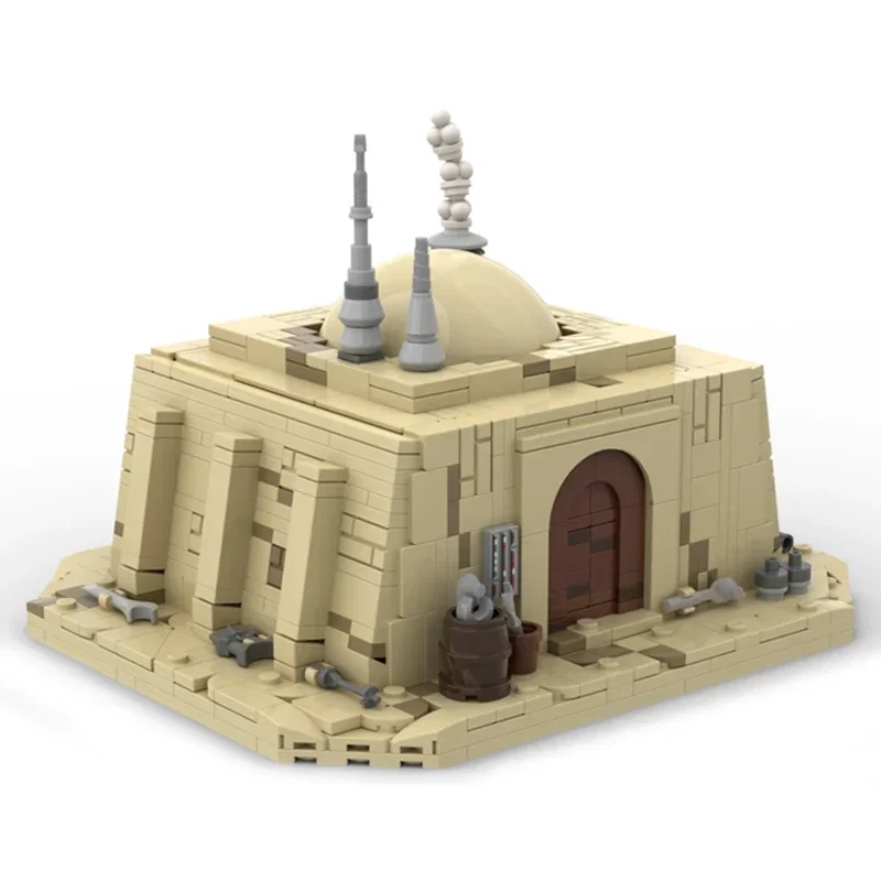 Moc Bouwstenen Beroemde Ster Film Model Hut Van Battlefront 2 Technologie Modulaire Blokken Cadeau Kerst Speelgoed DIY Set Montage