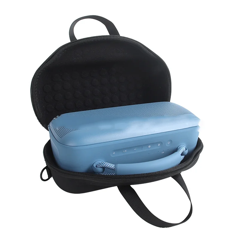 

A13E-Waterproof Hard Storage Case Bose Soundlink Max Speaker Storage Box With Shoulder Strap For Bose Soundlink Max Portable Spe