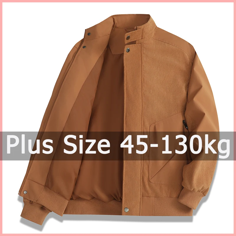 Jacket Coat Women Plus Size Clothing 40-130kg 6XL 7XL 8XL Spring Autumn Outwear Lightweight Big Size Casacos Feminino Roupas