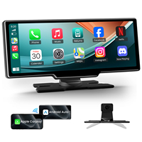 Movyxor 10.26 Wireless Carplay Android Auto Screen Auto BT Mirror Cast HD GPS Navigation Plug Play All Cars 2025 Model