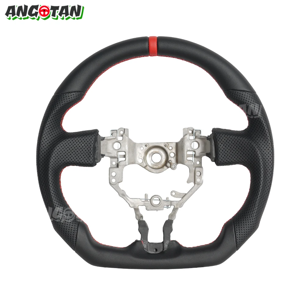 

Car Steering Wheel For Toyota 86 /Subaru BRZ 2010-2015 Customized Full Leather Racing Wheel Perforated Leather Steering Wheel