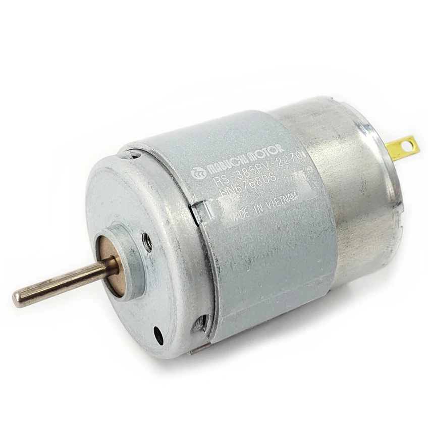 

Small RS - 385 pv - 2270 motor carbon brush helical rotor miniature dc motor diy electric tools