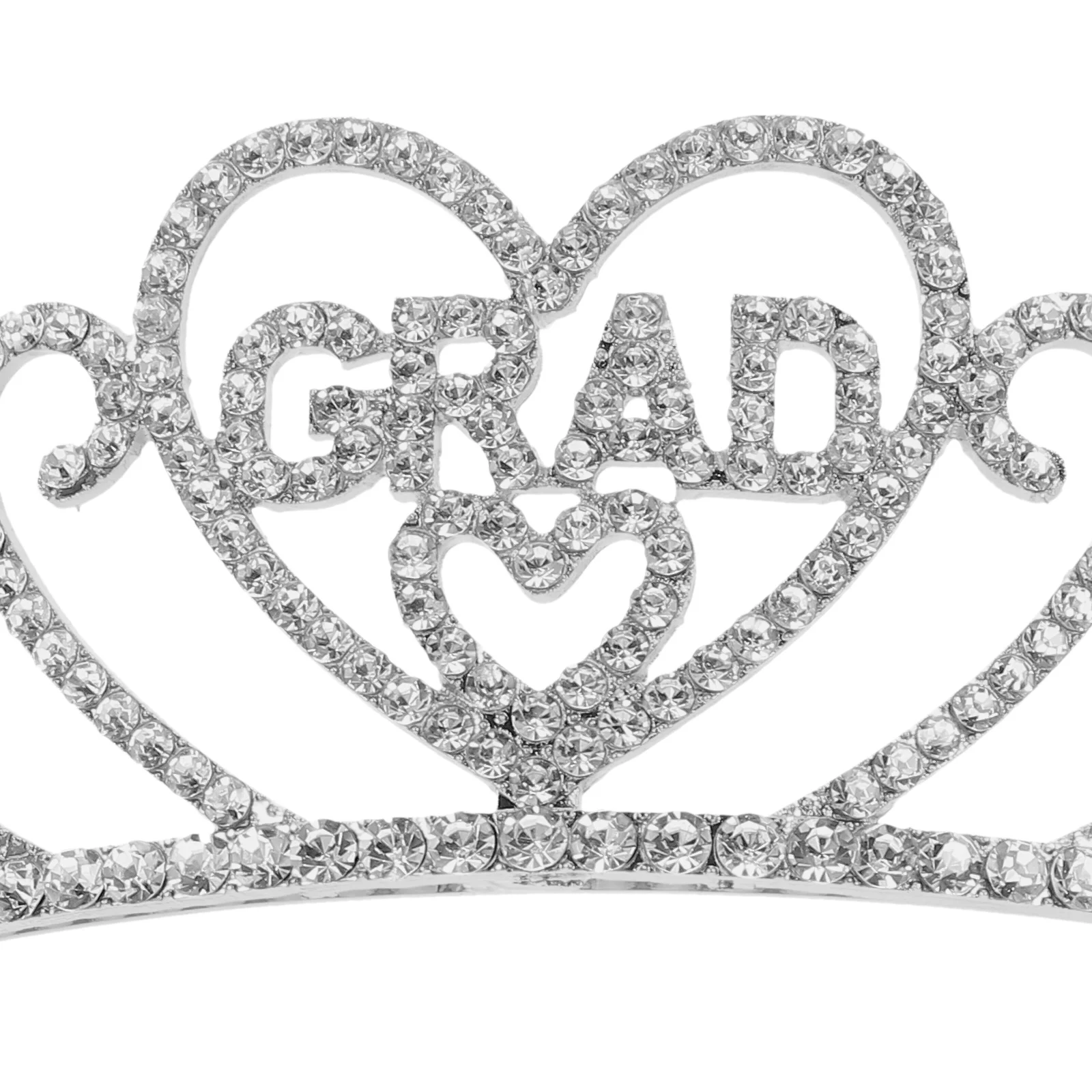 

1Set Graduation Crown Sash Kit Rhinestone Tiara Party Decoration Comfortable Fit Ideal for 2024 Graduate Photoshoot Party