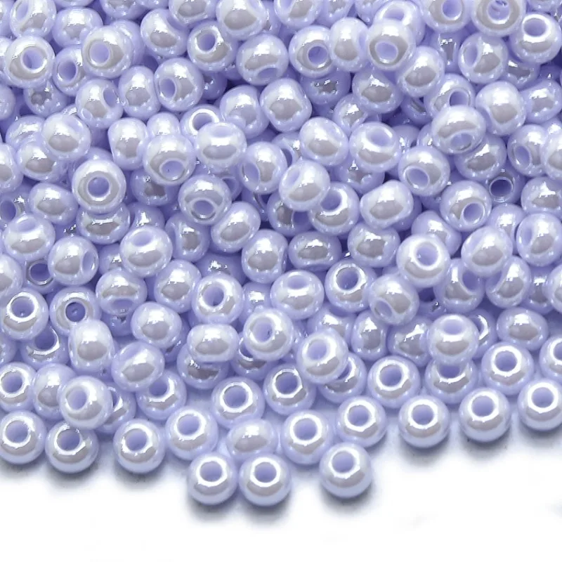 PRECIOSA Pearl Color  Round Beads Solid Color Czech Republic Glass Seed Beads for Jewelry DIY Making