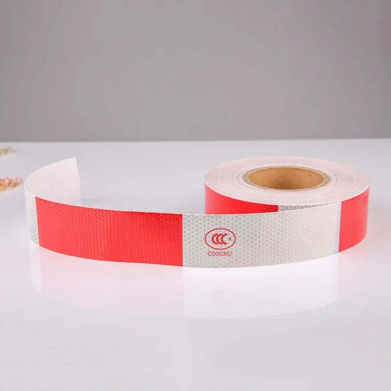 Caution Warning Safety Reflective Adhesive Tape Sticker for Car Truck Motorcycle Bicycle Styling