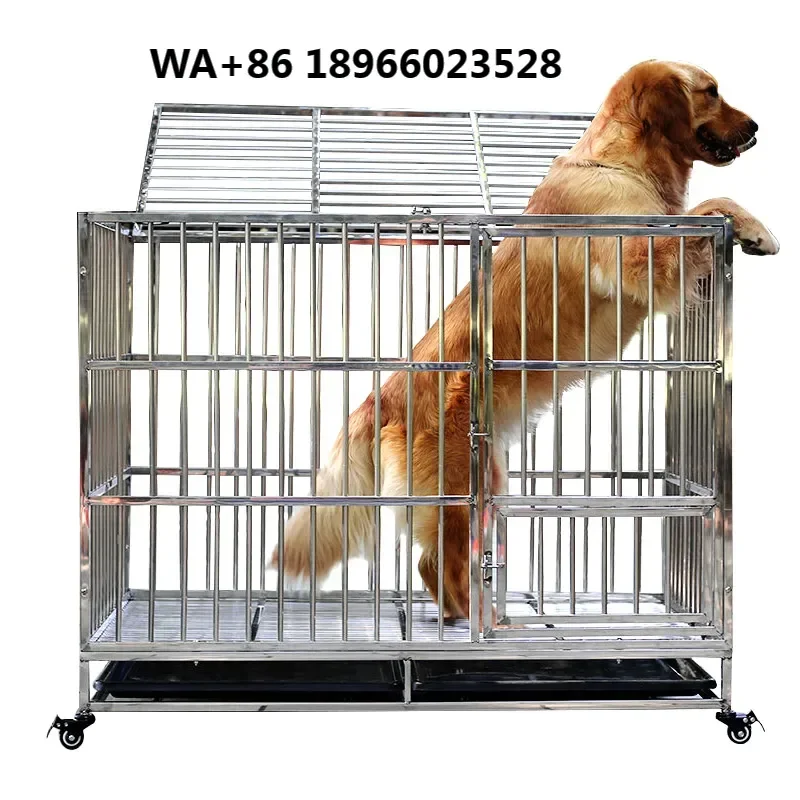 Dog Metal Cage Dog Kennel pet cage manufacturer from china Veterinary Equipment Collapsible aluminum