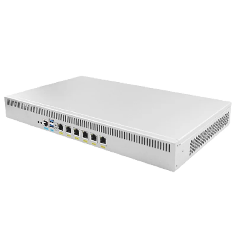 Ikuaios celeron n5105 silber 1u rack mount netzwerk gerät 6x 2,5g ethernet für router firewall server SD-WAN vlan vpn 1338np 6l