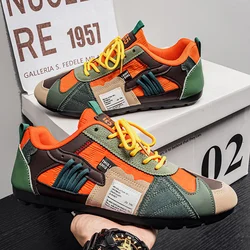 Men's Sneakers Casual Loafers Lightweight Comfortable Canvas Shoes Stretch Sport Shoes Non Slip Breathable Boat Shoes For Men
