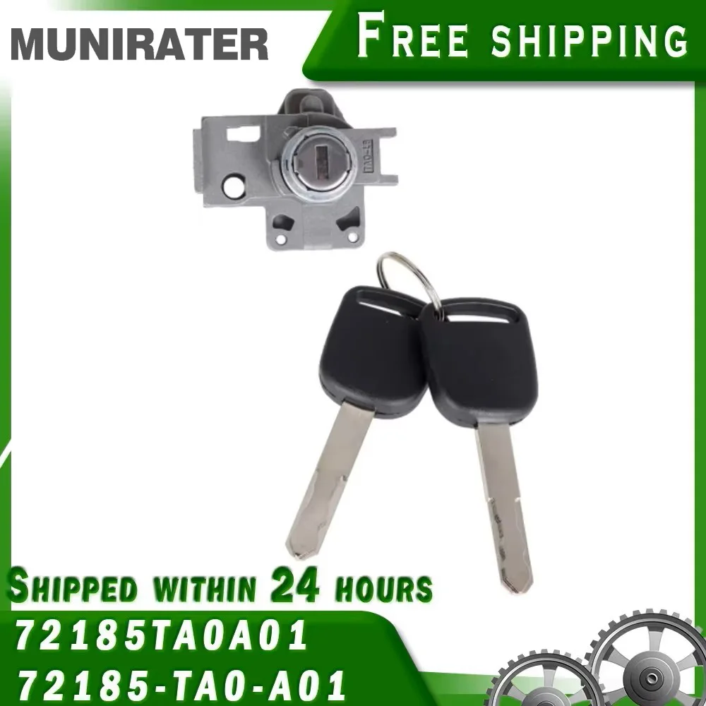

Left Driver Side Door Lock Cylinder W/2 Keys Replacement for 2008-2012 Accord 72185-TA0-A01