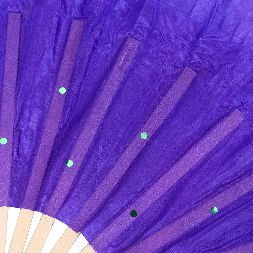 1.5 متر طويل الملتوية يانغكو بايليا الرقص محاكاة الحرير المشجعين للرقص الموسعة على الوجهين الكبار أداء الرقص الشرقي 1 قطعة