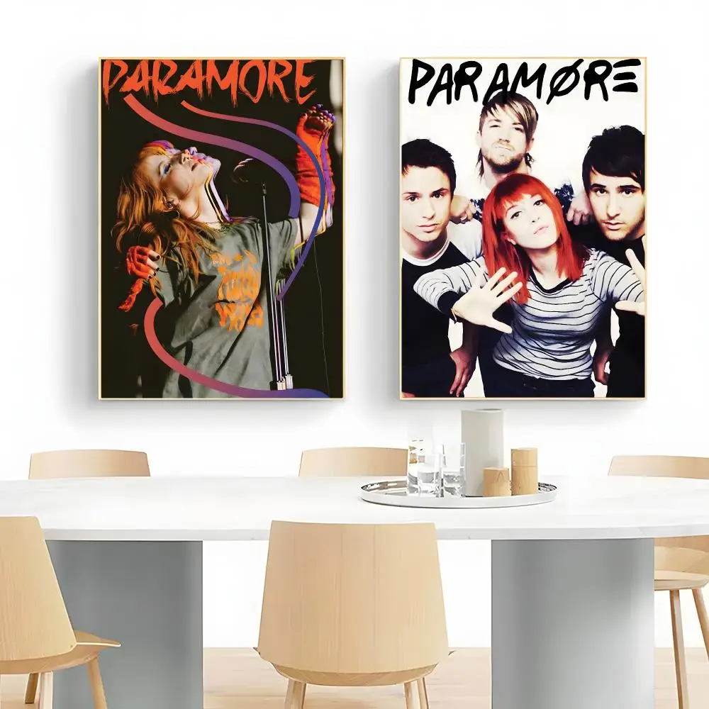 PopPunk Band P-Paramore Poster Wall Art Print Decorative Mural Home Decor Gift Unframed