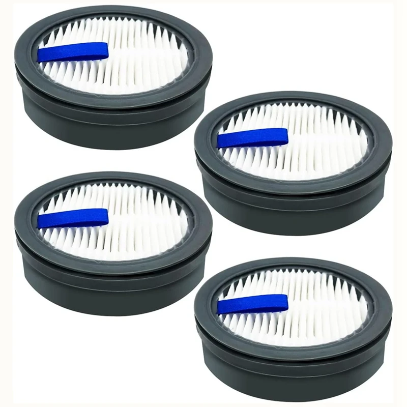 4Pcs Plastic HEPA Filter For Afoddon A200PRO/A200, ORFELD B08/C10A/C10G, For NEQUARE S12 S25 S26 Series Cordless Vacuum