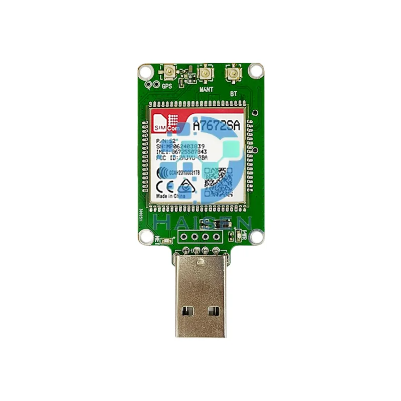 HAISEN SIMCOM A7672SA USB Dongle A7672SA-Dongle A7672SA Core Board LTE CAT1+2G+GPS A7672