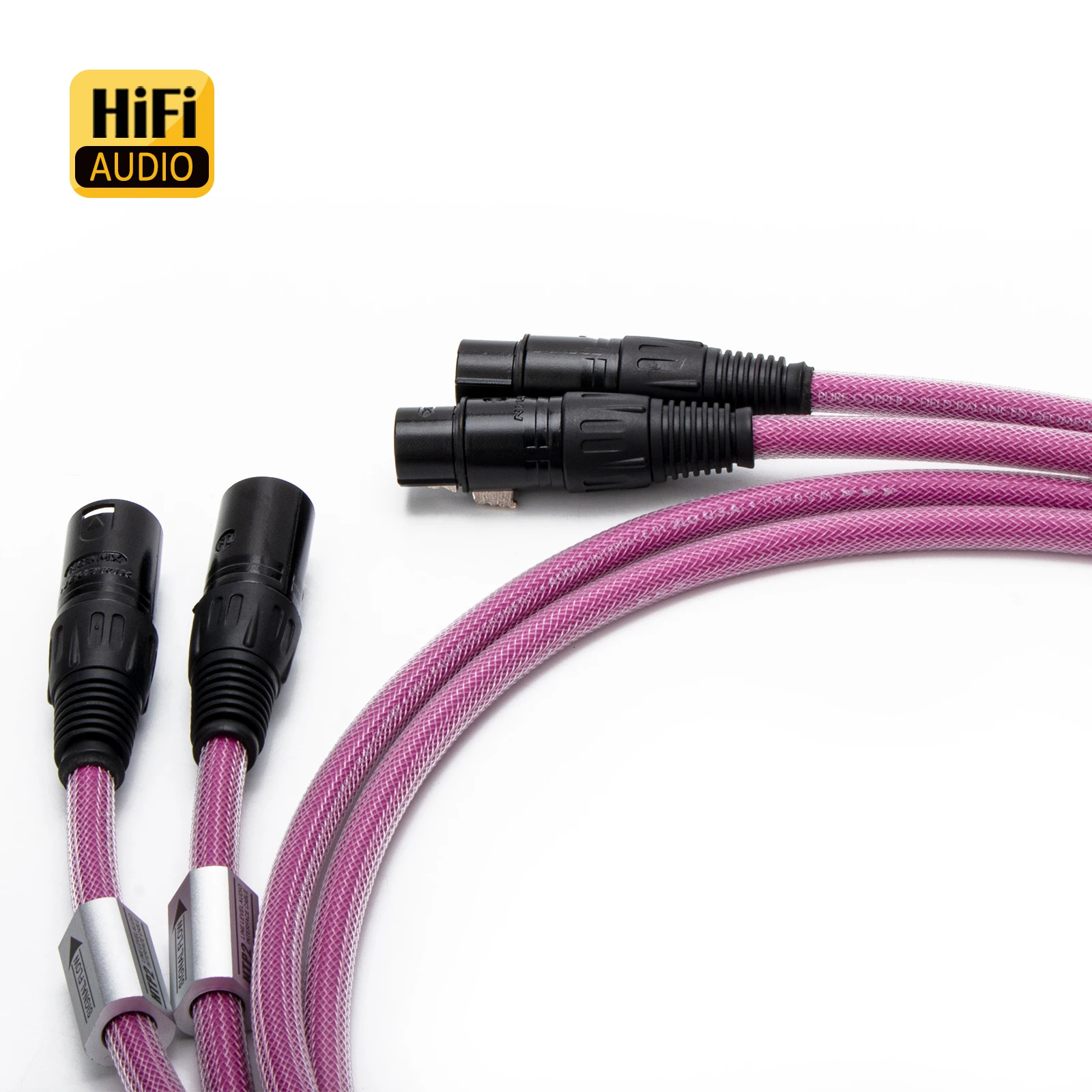 

Пара HTP2 XLR Сбалансированный кабель RCA-кабель Hi-Fi Аудио RCA-кабель Сбалансированный соединительный кабель XLR RCA Singal Wire позолоченный