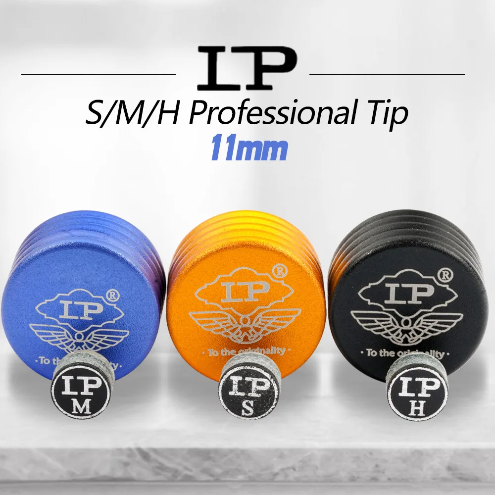 

Original LP Billiards Pool Cue Tip 11mm S/M/H Technology Gasket Pool Cue Stick Tip Professional Durable Billiard Accessories