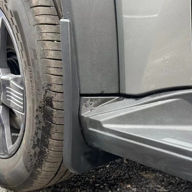 لشيري جيتور T2 2023 2024 اللوحات الطينية Mudflap الجبهة الخلفية درابزين مكافحة سبلاش واقيات الطين الحرس سبلاش اكسسوارات السيارات 4 قطعة