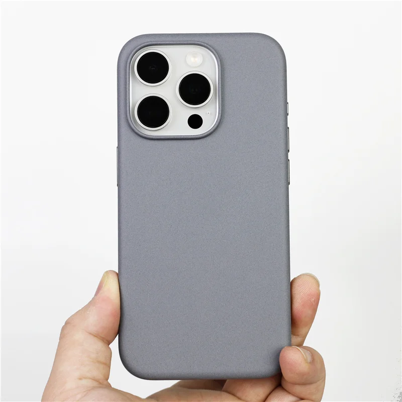 

Sandstone Frosted Magnetic Magsafe Case For iPhone 16 Pro Max 15Pro 16Pro Matte Anti fingerprint Wireless Charge Back Cover
