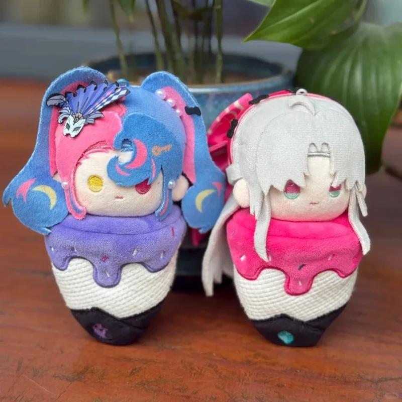 

Genuine NICEFUN Wuthering Waves Ice Cream Series Collectible Plush Keychain Brant Zani Phoebe Coletta Peripherals Toy Gift