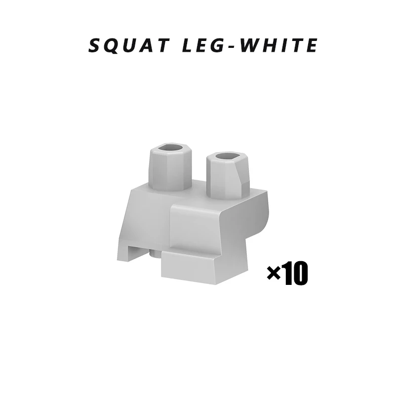 Special Modelling Figures Squat Leg Spherical Joints Hands Bricks Body Parts Building Blocks MOC Accessories Compatible Kids Toy