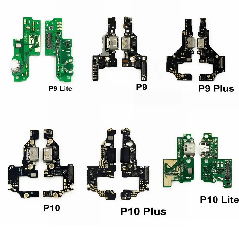 New USB Charge Board & Microphone Module For Huawei P30 P20 Pro P10 P9 Plus Mini P8 Lite 2017 Charging Port Dock Flex Cable