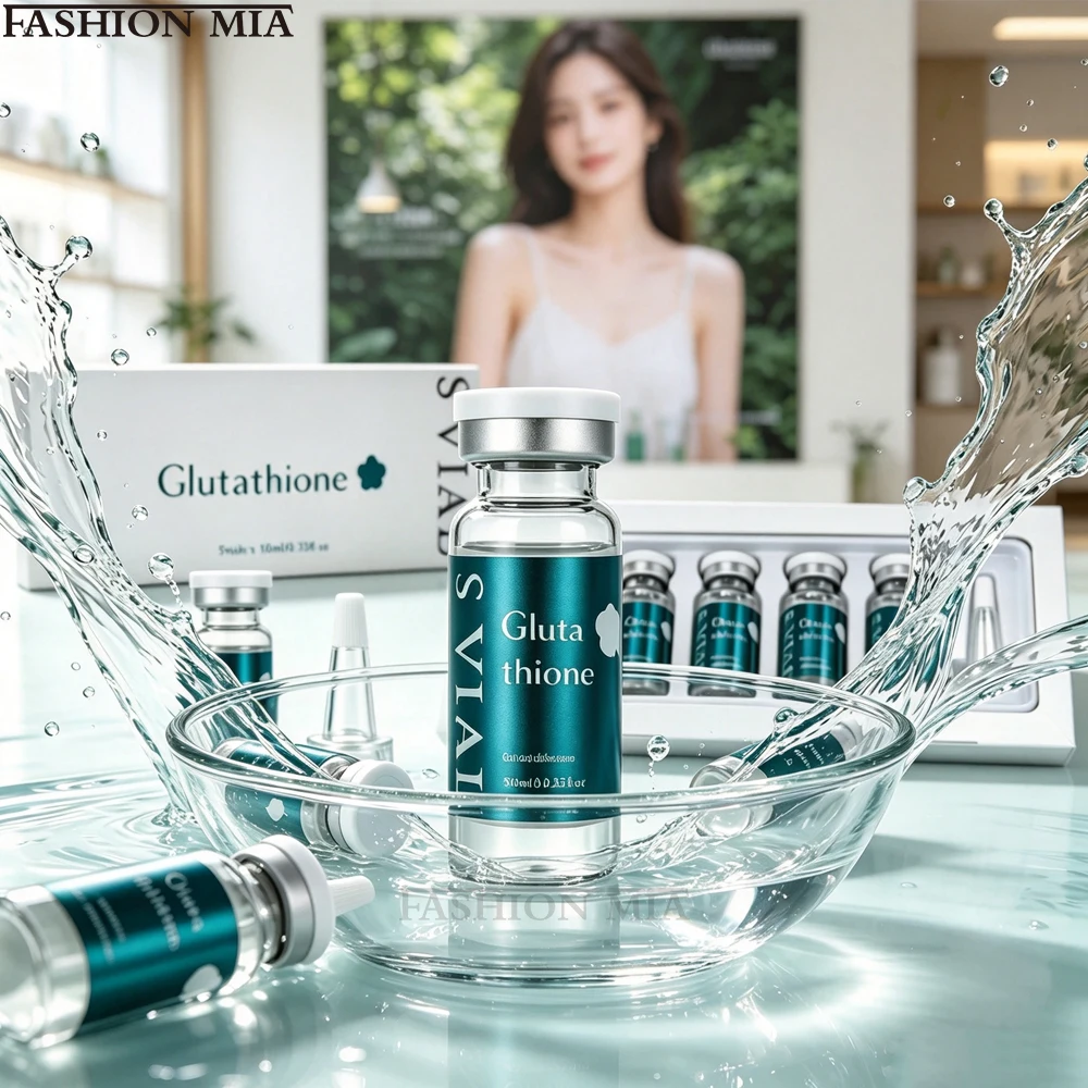 Korea 10ml Glutathione Radiance Ampoule Anti-Wrinkle Essence Improve Elasticity Damaged Barrier Deep Hydrating Facial Skincare