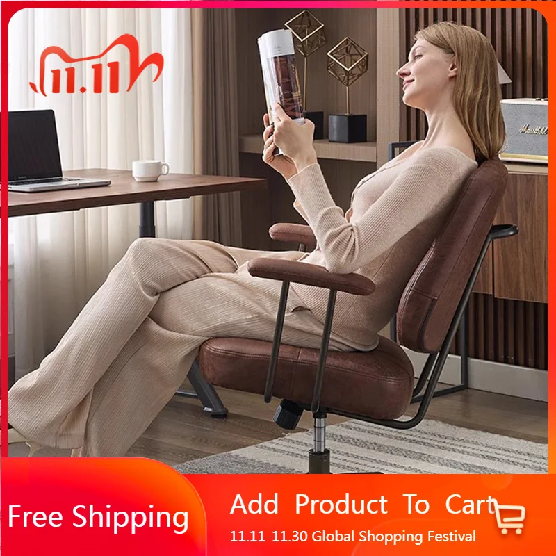 Trono moderno Sedia da ufficio Scrivania da studio girevole Sedia da ufficio nordica Braccio da barbiere Leggero per esterni Sillas De Oficina Mobili per la casa