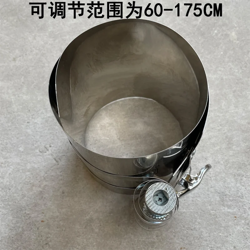 피스톤 링 압축기 자동차 엔진 피스톤 설치 도구 스테인레스 스틸 클램프 압축기 엔진 장비