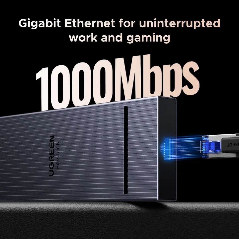 UGREEN 11-in-1 USB-C HUB Type-C to 4K@120Hz DP HDMI Dual Screen Extend 10Gbps SD/TF RJ45 PD100W for Windows Dell Laptop Docking - 6