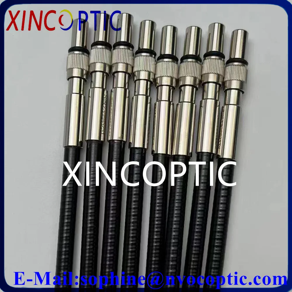 

SMA905-SMA 1500um NIR Optimized Quartz Fiber 400-2200nm 0.37NA 3M Silica Metal Core 6.0mm Armored Fiber Optic Patch Cord Cable