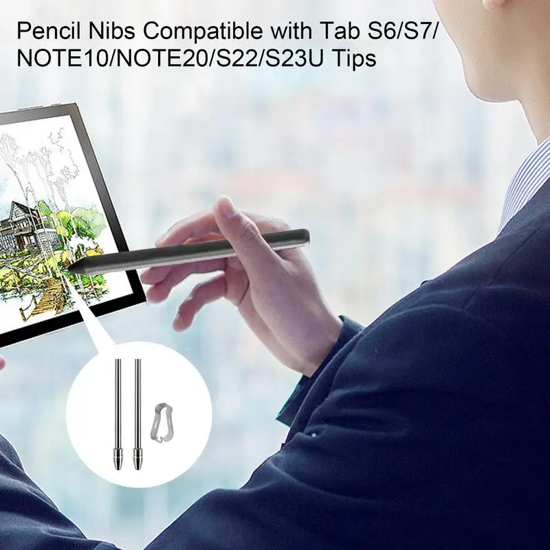 Legierung Ersatz feine Spitzen feine Feder stifte einzigartige glatte Schreib teile & Zubehör für digitale Stift