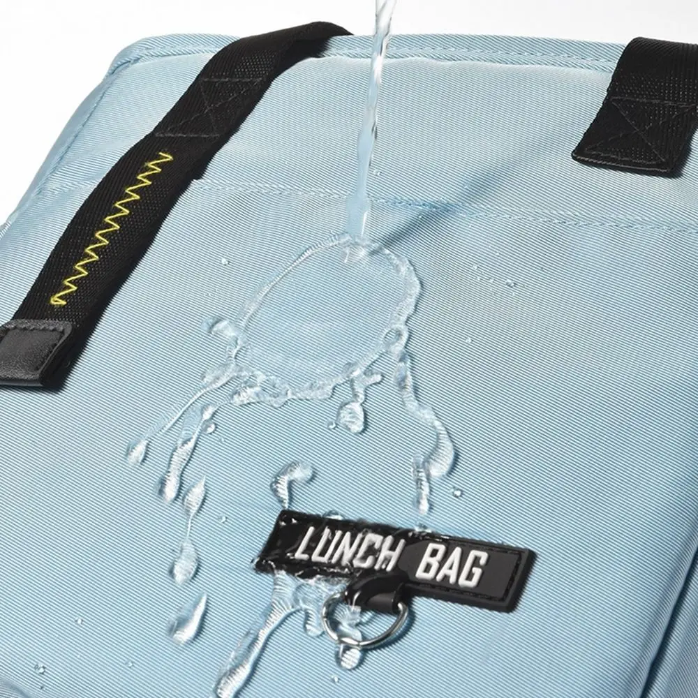 Large Capacity Insulated Lunch Box Insulated Design Zipper Closure Thermal Bag Waterproof Thermal Material Food Cooler Bag Women