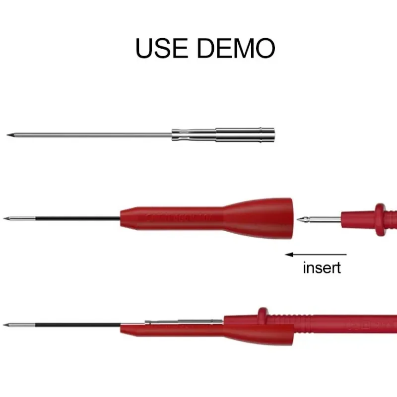 Non-destructive Multimeter Test Needles Flexible Test Needles Non-destructive Multimeter Test Probes Auto Tools