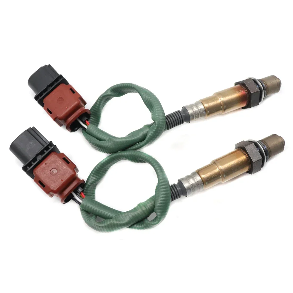 FR3Z-9F472-A 2PCS Upstream 5 Wire Oxygen Lambda Sensor For FORD EDGE ESCAPE EXPLORER F-150 FOCUS LINCOLN MKC