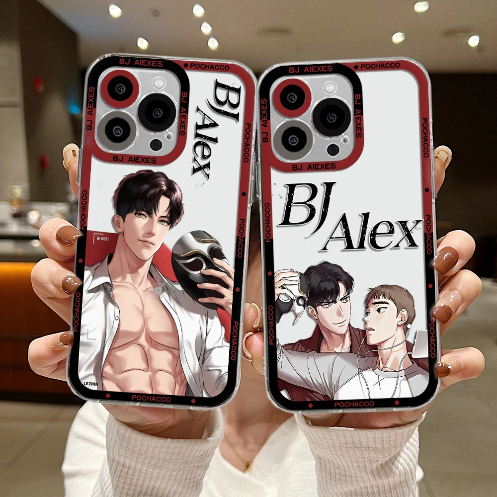 

Hot Anime B-Bj Phone Case For Samsung S24 S23 S22 S21 S20 S10 FE Note20 Note10 Plus Ultra Lite 5G Silicone Clear Alexes Cover