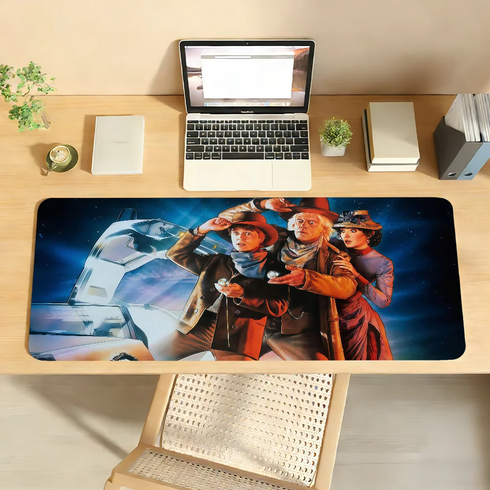 

Коврик для мыши Movie B-Back To The F-FutureS, нескользящий настольный коврик, аксессуары для ПК и ноутбуков, резиновый офисный коврик для клавиатуры, большой декоративный коврик для геймеров