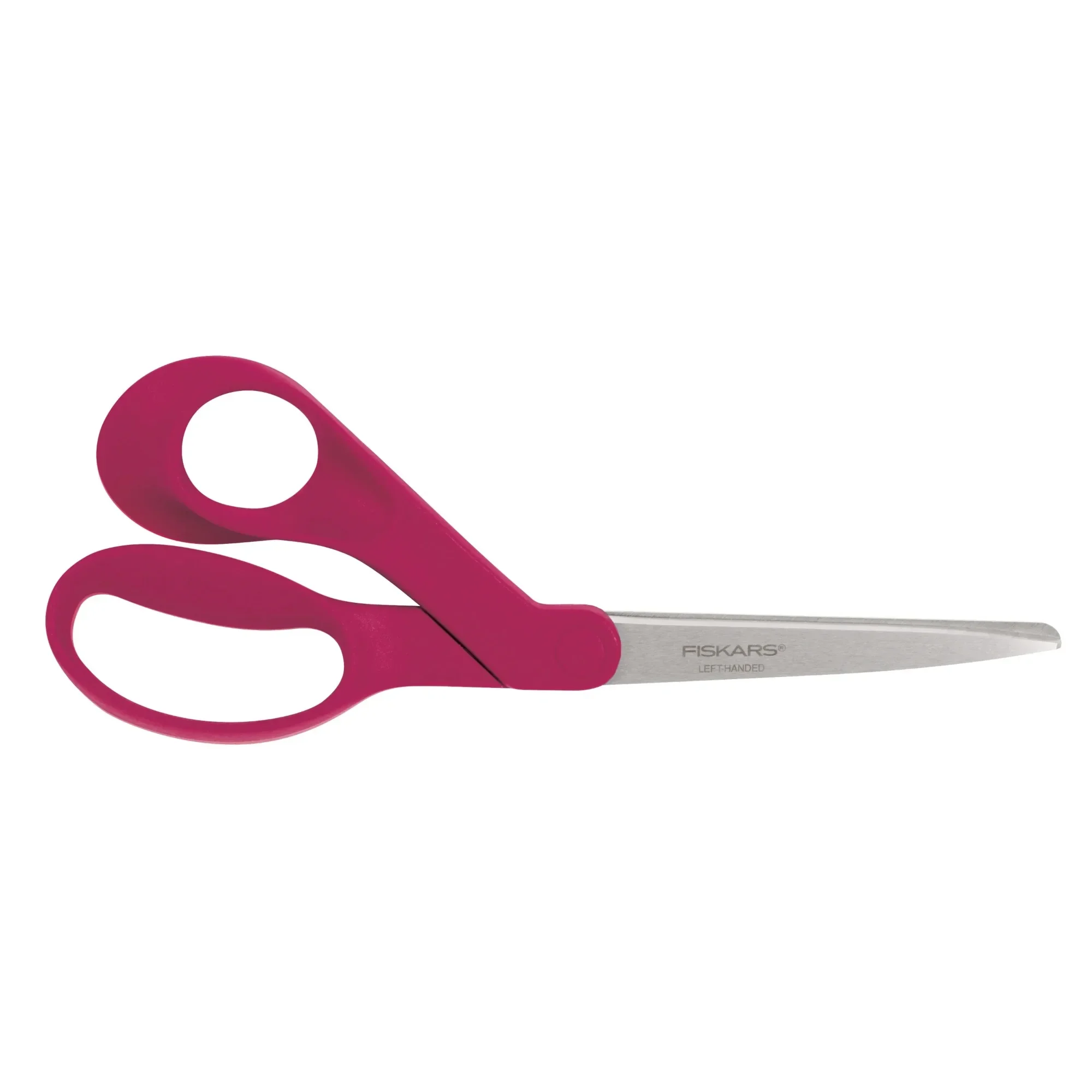 Fiskars 8" Tesoura de tecido para canhotos, tesoura vermelha tesoura papelaria