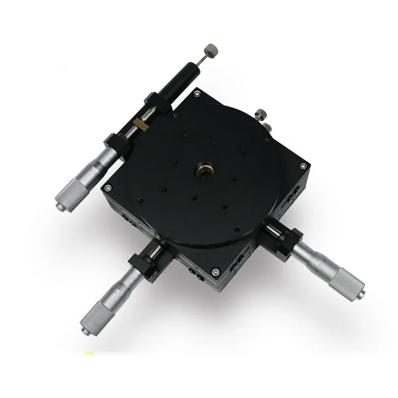 

Трехосевая оптическая обрезная рамка XYR, высокоточный раздвижной стол LS125-C, ручная точная настройка, вращение перевода