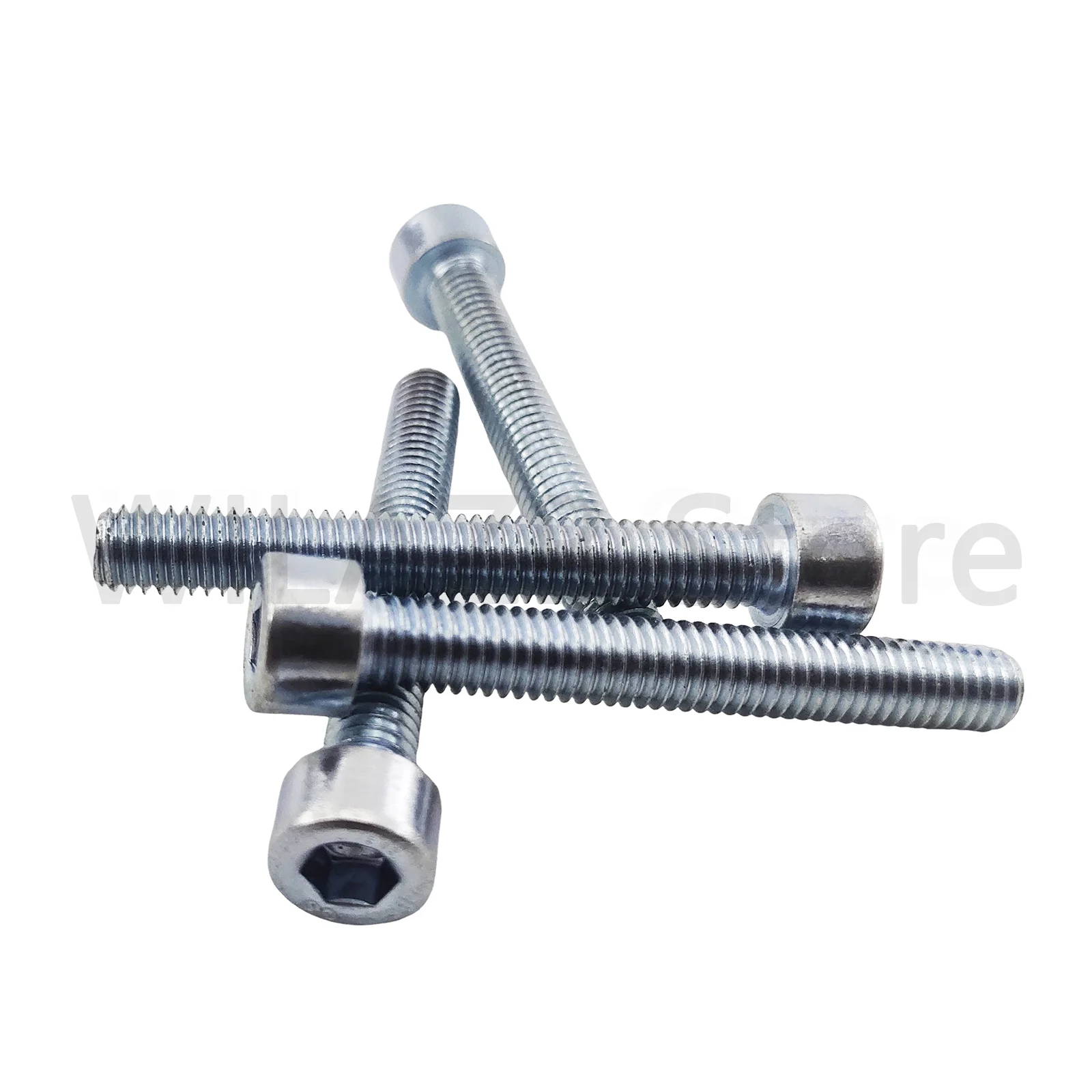 1/2/5/10/20pcs M3 M4 M5 M6 M8 M10 M12 DIN912 Galvanize Plating 8.8 Grade Allen Hexagon Hex Socket Cap Head Screw Bolt M4 Screw