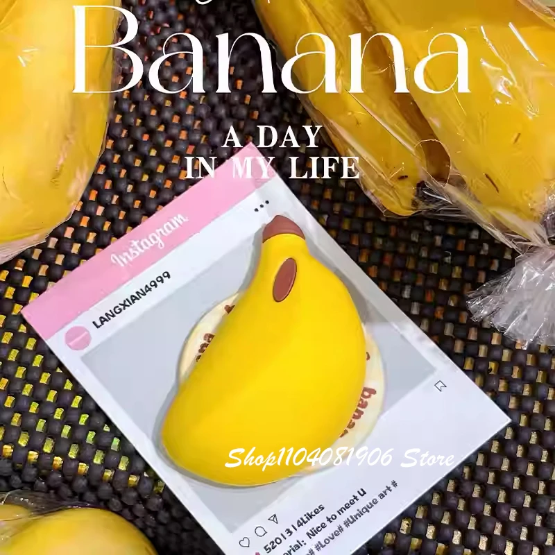 

Корейский милый 3D магнитный держатель-банан для телефона Griptok Grip Tok, подставка для телефона, поддержка iPhone 16, аксессуары Magsafe Smart Tok