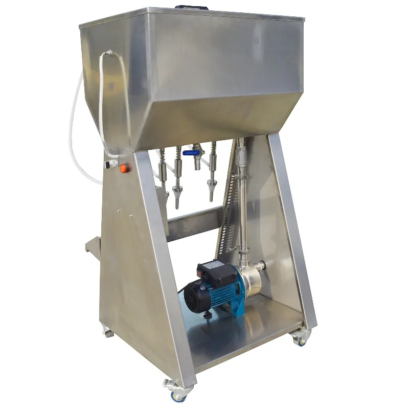 

50-3000 ml manual 4/6/8 gravity filling machine bottle