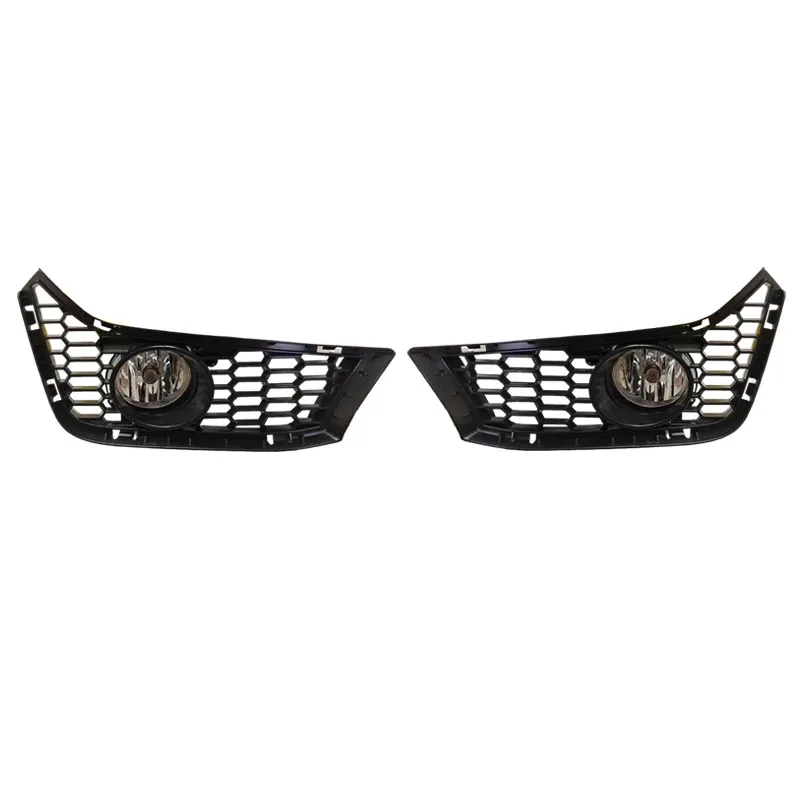 For BMW 3 4 Series F30 F35 F32 F33 Convert M Style Front Fog Lamp Frame Assembly Lower Bumper Grille Light Car Accessories