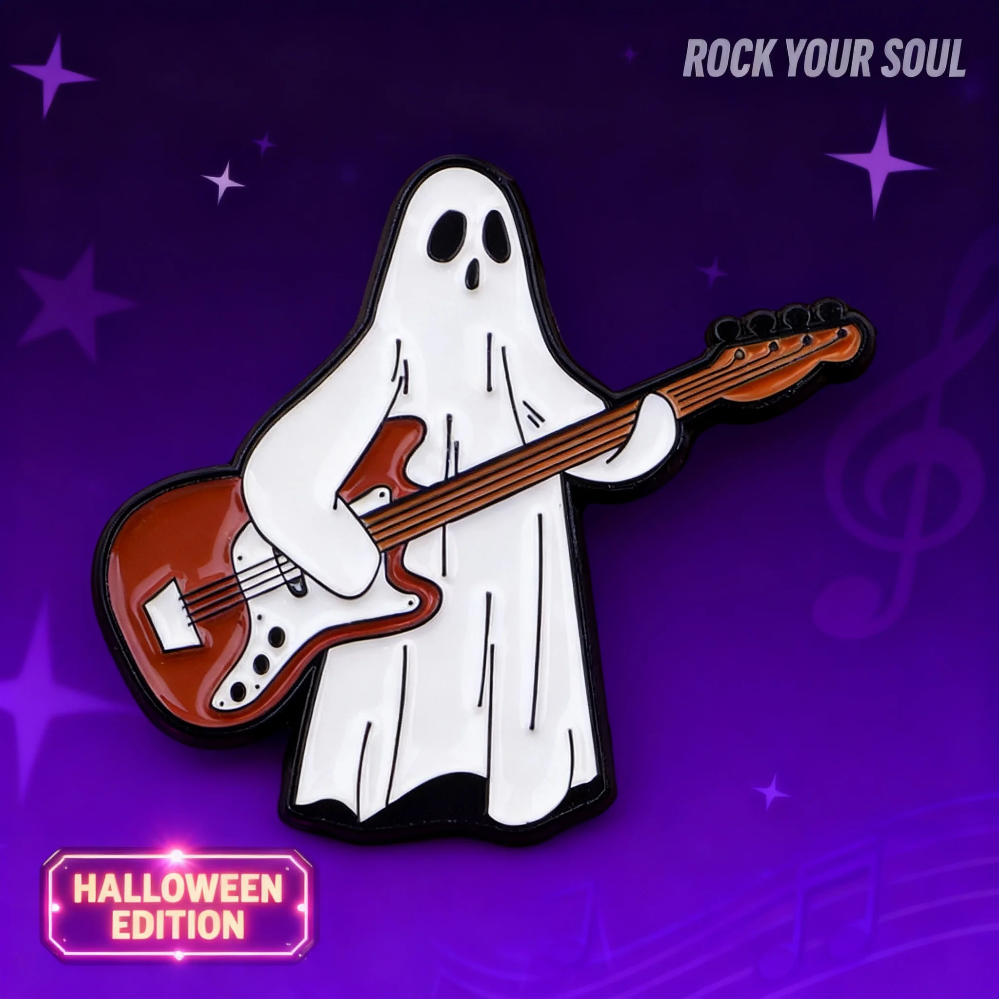 

Cute Ghost Enamel Pin Halloween Jewelry Badges for Women Men Backpack Brooch Lapel Pins Cosplay Accessories Toys Gift Spooky