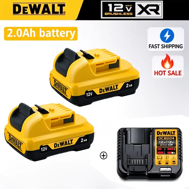 DEWALT DW089LG Laser Level  Battery.Original DEWALT 12V battery DCB120 DCB123 DCB125 Power Tools Battery