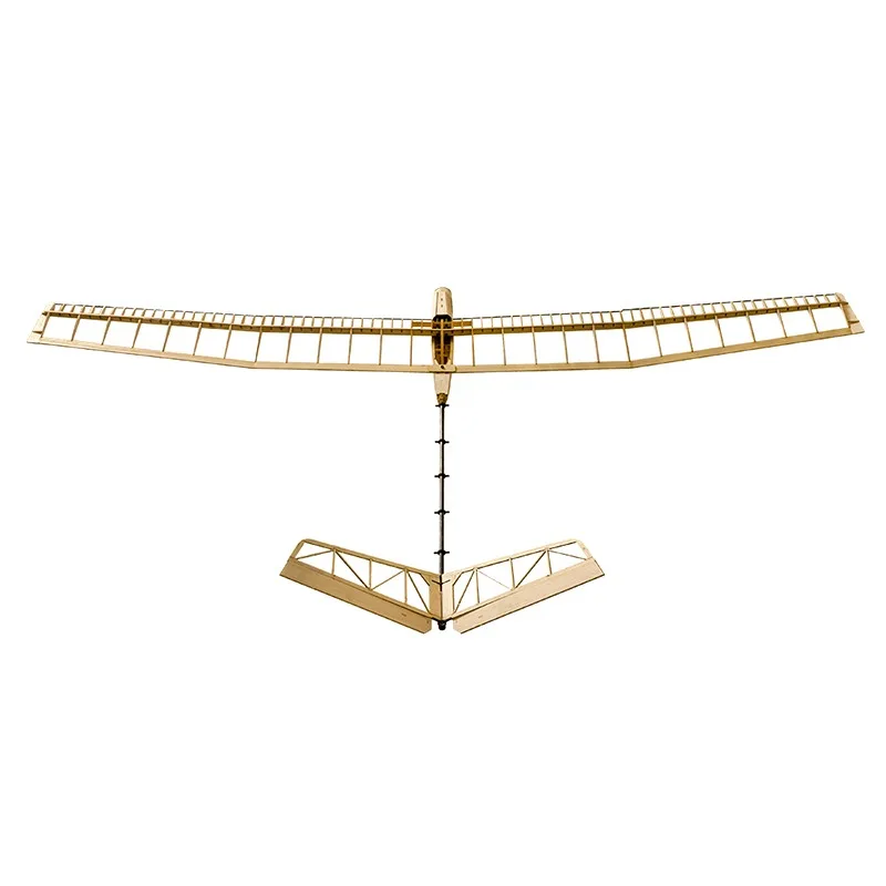 F14 UZI 1.4M RC AirPlanes Wingspan Balsawood Glider Laser Cut 1908-2000KV 3CH Wingspan Building Kit Woodiness Model Kit