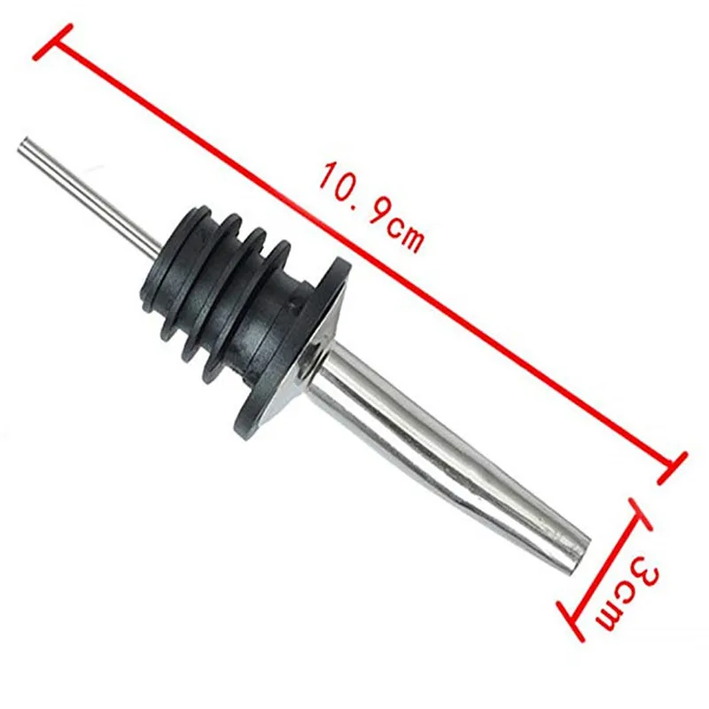 1 Pieces Stainless Steel Classic Bottle Pourers with Tapered Spout