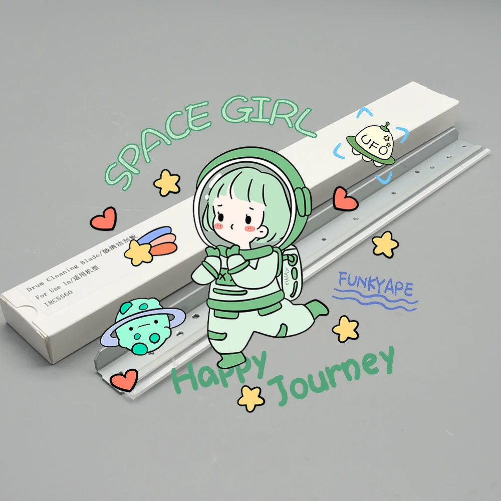 

4pcs NPG-71 GPR-55 C-EXV51 Drum Cleaning Blade For Canon IR-ADV IR C5535 C5540 C5550 C5560 Printer Transfer Clean Blade,WB